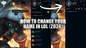 How To Change Your Name in LoL (2024)