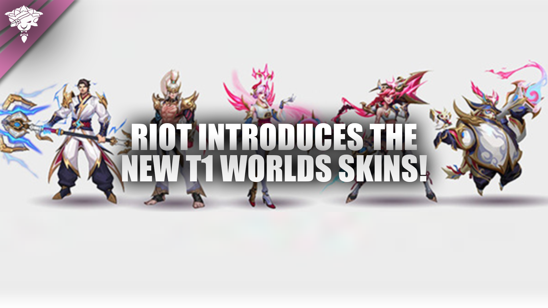 Riot introduceert de nieuwe T1 Worlds-skins!