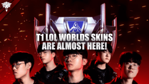 De T1 LoL Worlds-skins zijn er bijna!