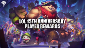 Récompenses pour les joueurs du 15e anniversaire de LoL