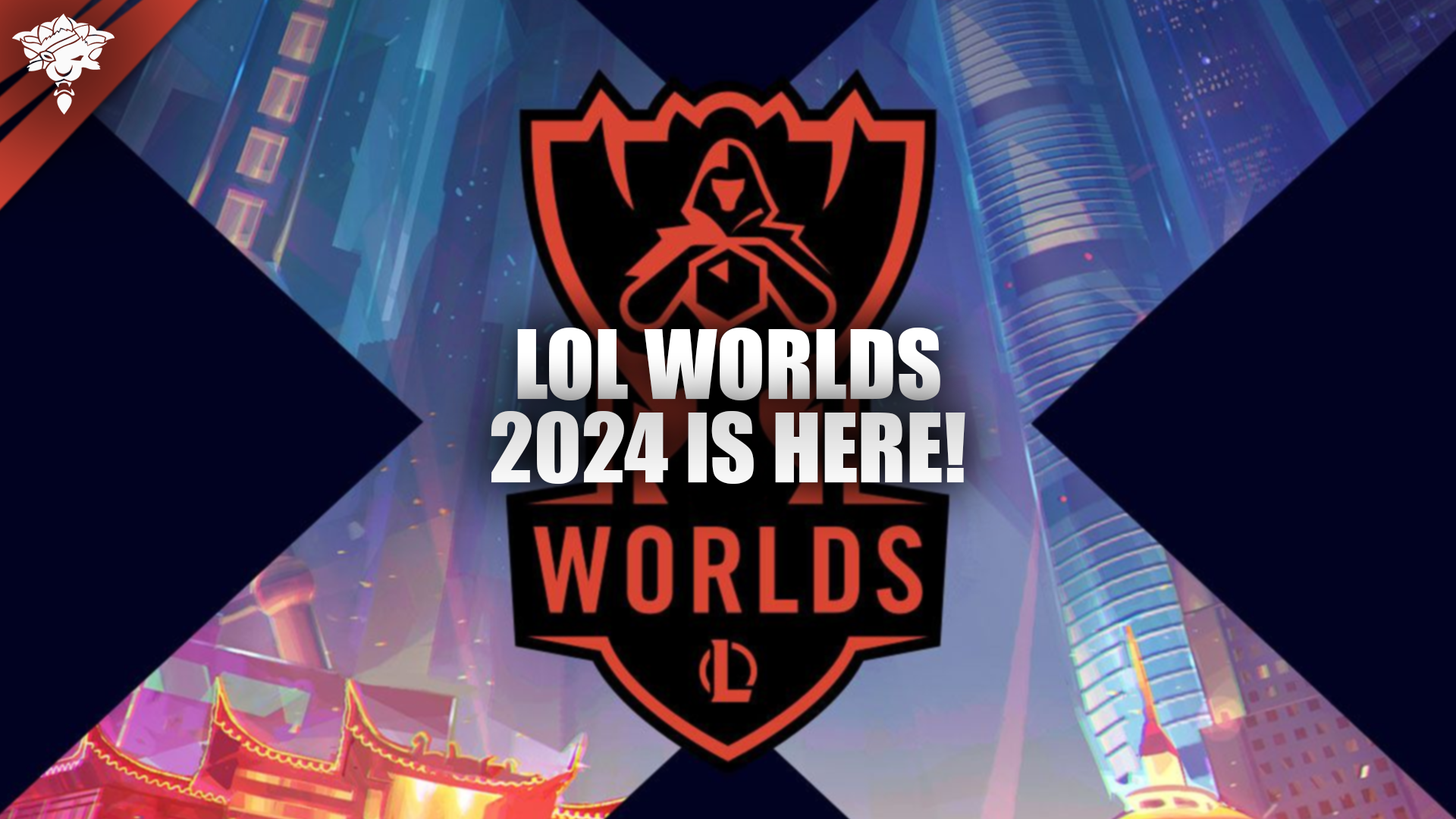 Les Worlds 2024 de League of Legends sont là !