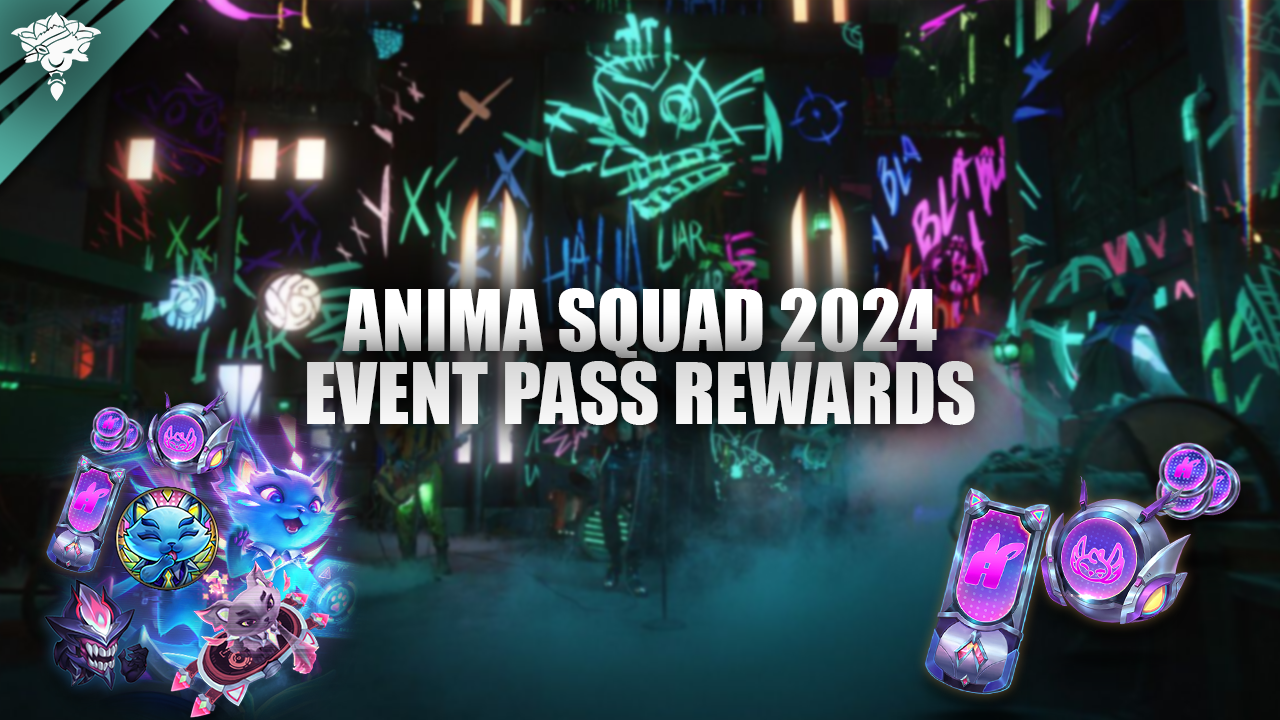 Recompensas del pase de evento Anima Squad 2024