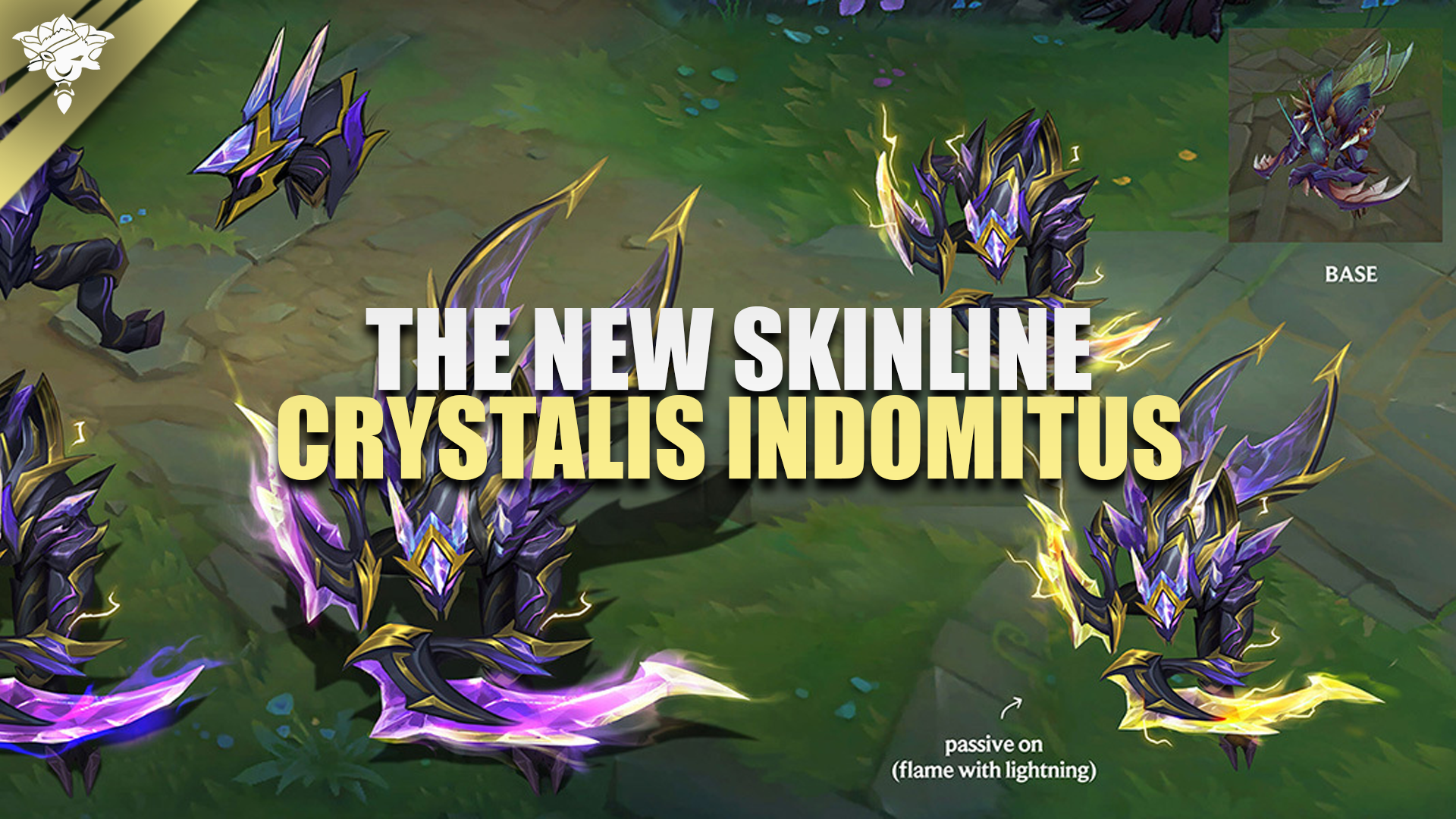 La nouvelle ligne de skin : Crystalis Indomitus