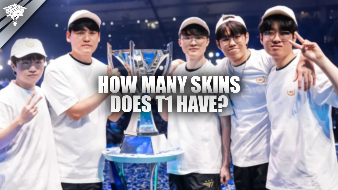 ¿Cuántas skins tiene T1?