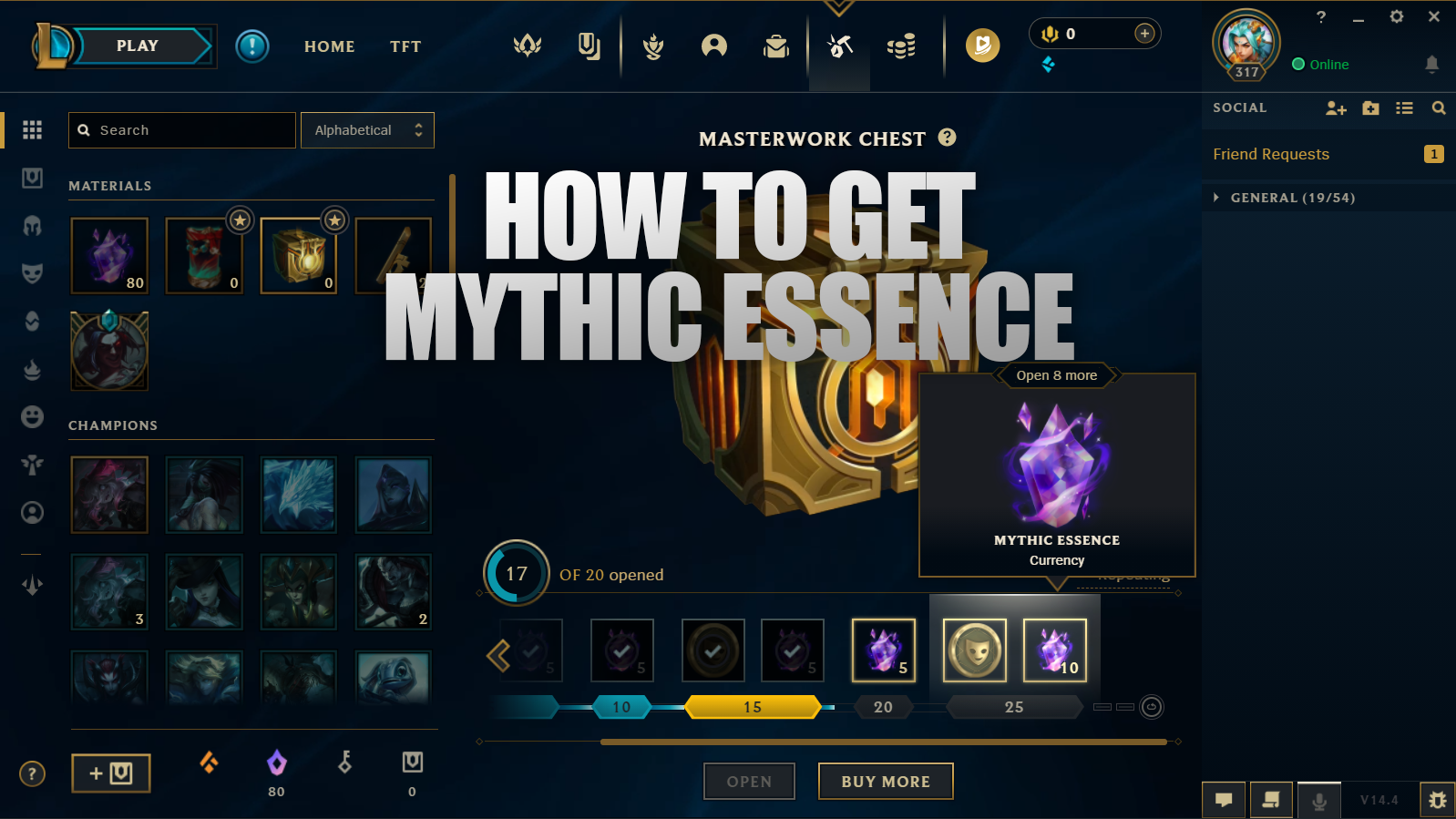 How To Get Mythic Essence