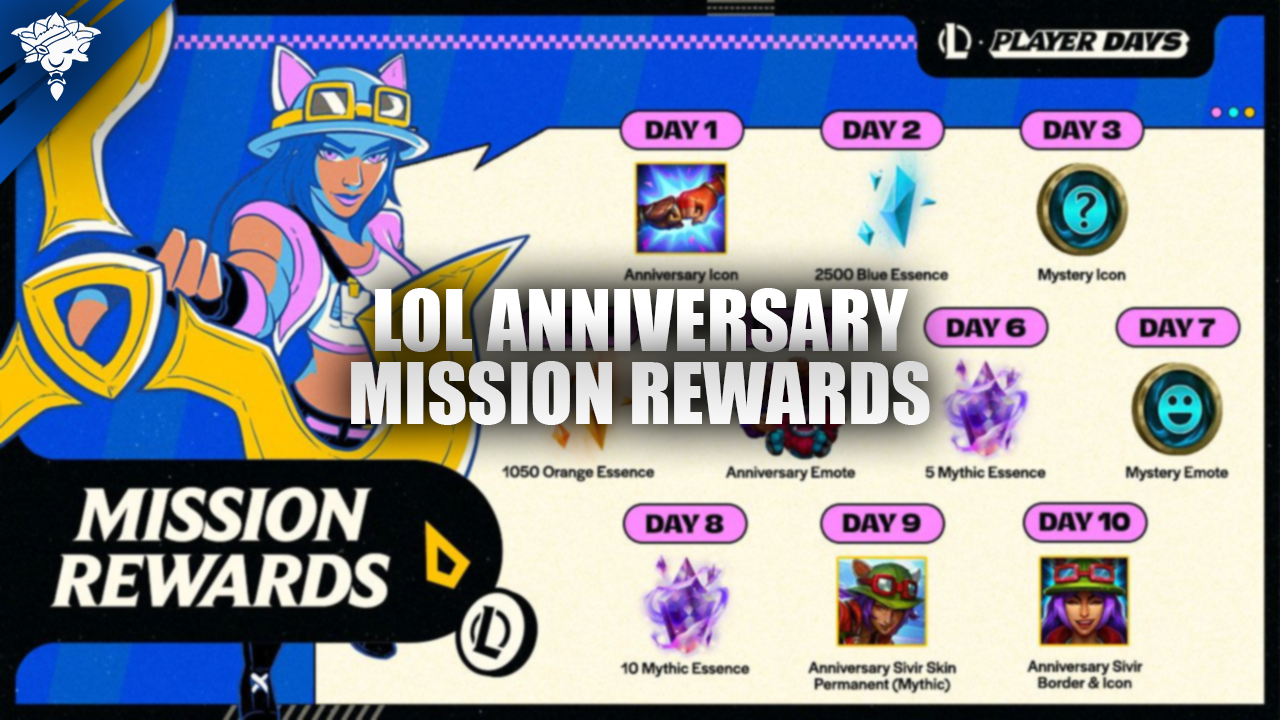 LoL Anniversary Mission Rewards