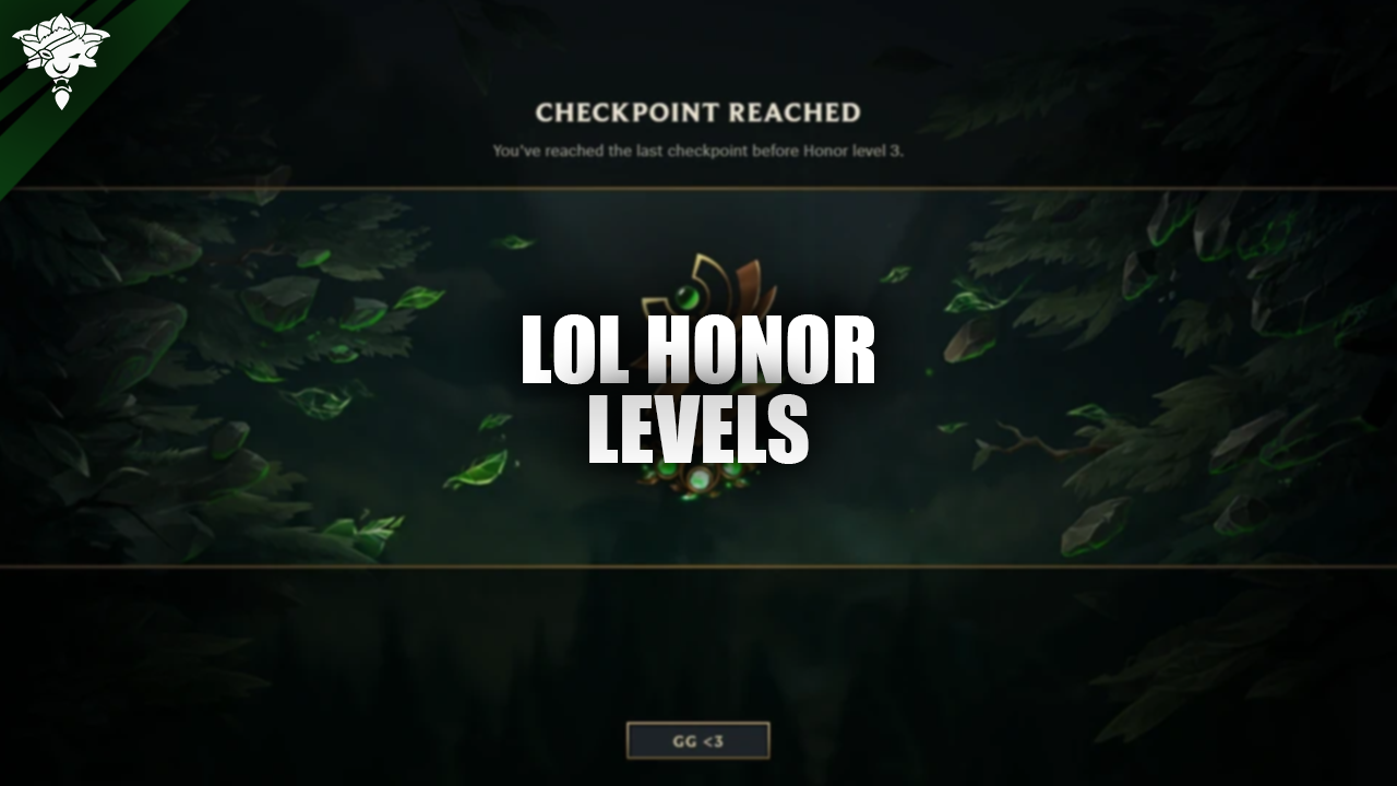 Niveaux d'honneur de LoL