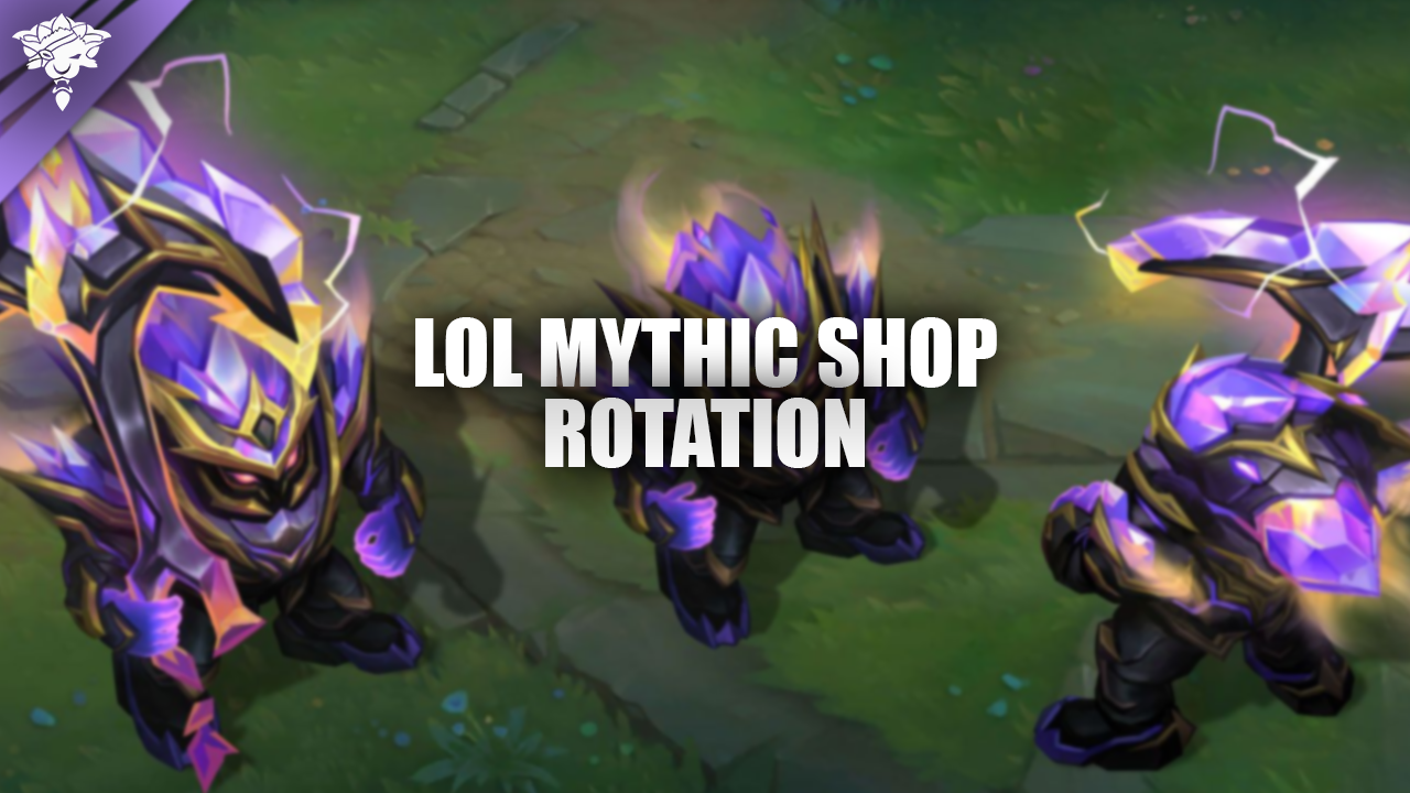 Rotación de la tienda mítica de LoL