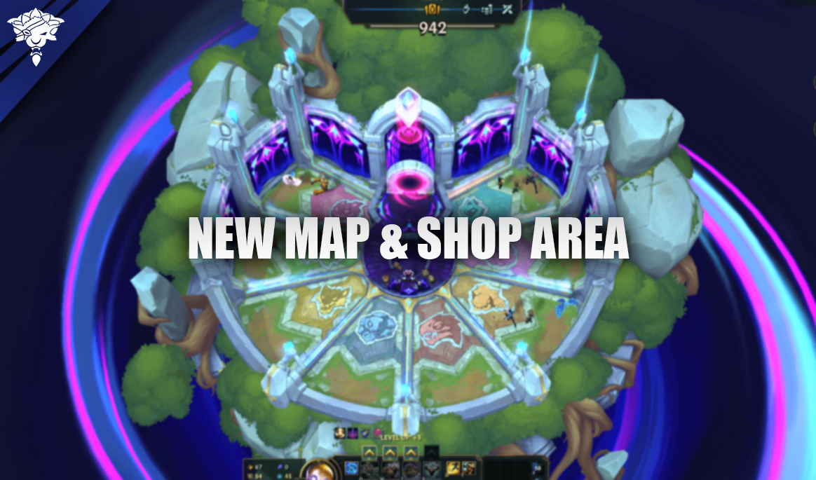 New Map & Shop Area