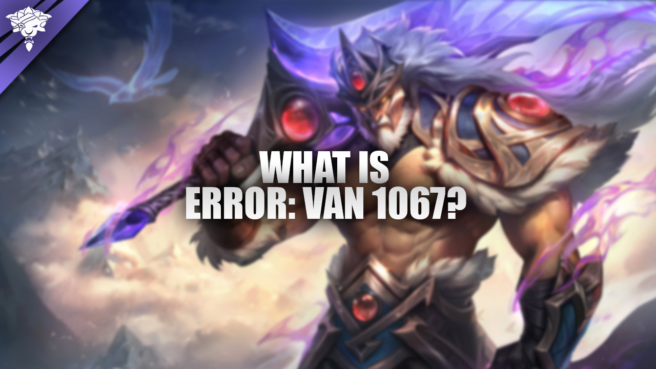 What is Error Van 1067