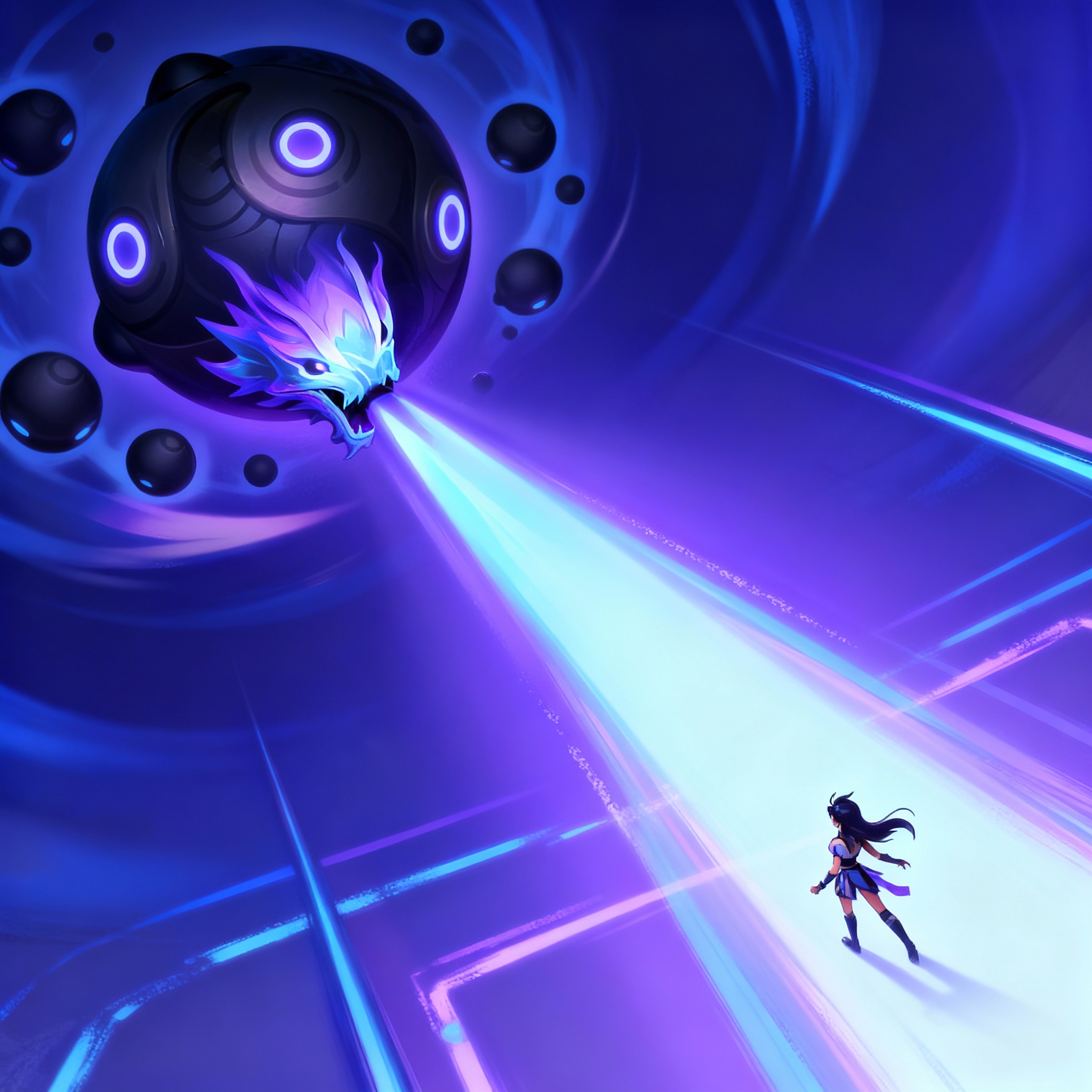 Yunara beam and projectile angles