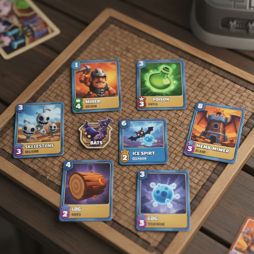 Répartition des cartes du Cycle Mineur Poison 2.8