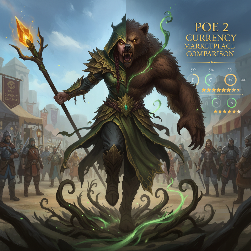 PoE 2 Druid class shapeshifting