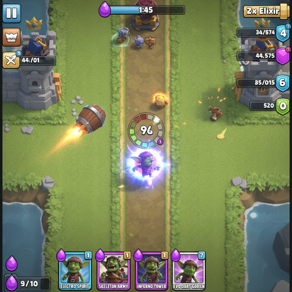 تشكيلة Evo Dart Goblin bait في اللعب