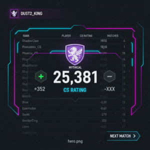 CS2 Premier Ranking System Explained (2026)