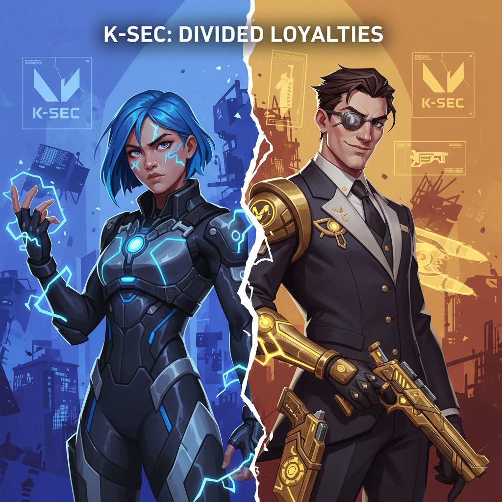 صور لنيون وتشامبر جنباً إلى جنب تشير إلى توتر K-SEC