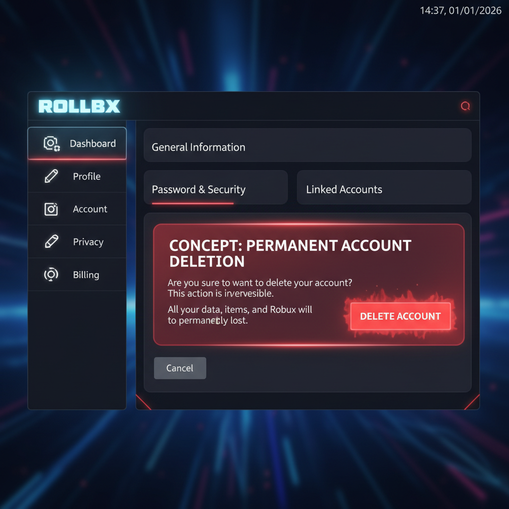 How to Delete Your Roblox Account Permanently (2026)