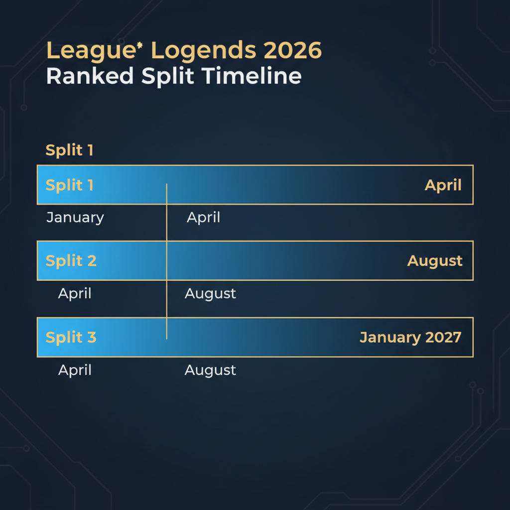 Cronograma de split clasificado 2026