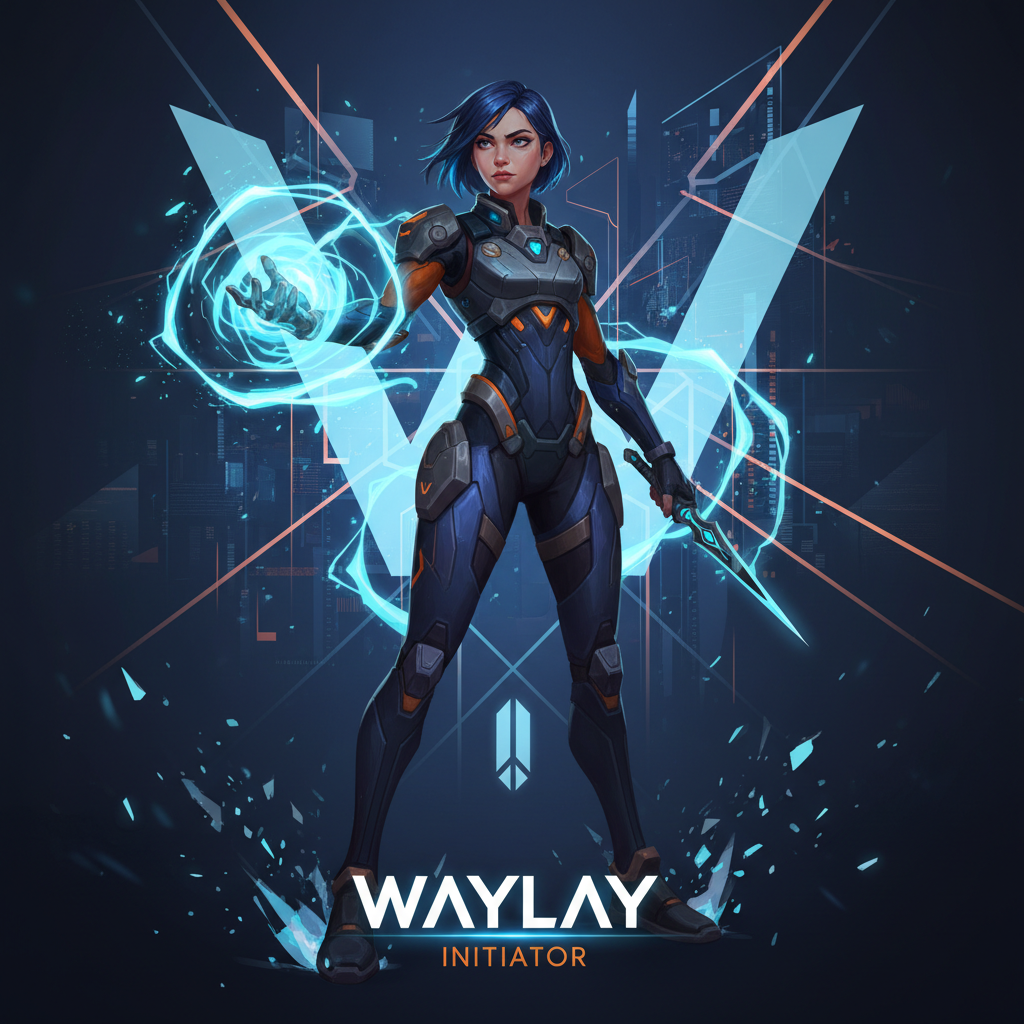 Valorant Waylay release date key art from Patch 10.04 launch