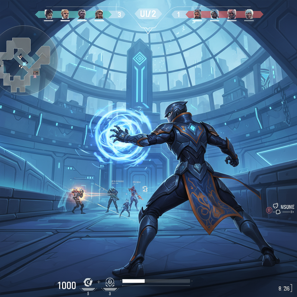 Waylay playing on Pearl map during ranked match