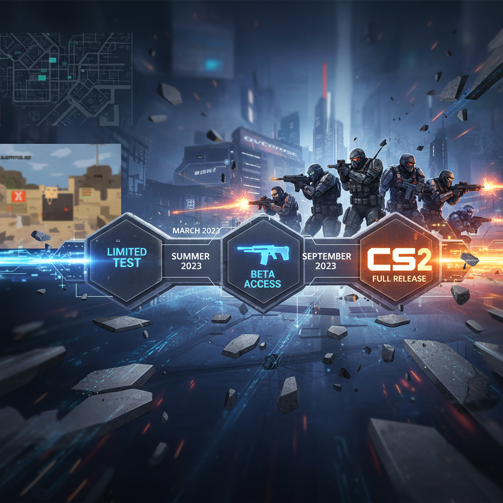 Wann ist CS2 erschienen? Die komplette Counter-Strike 2 Timeline